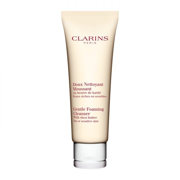 Clarins Gentle Foaming Cleanser with Shea Butter for Dry-Sensitive Skin 125 ml